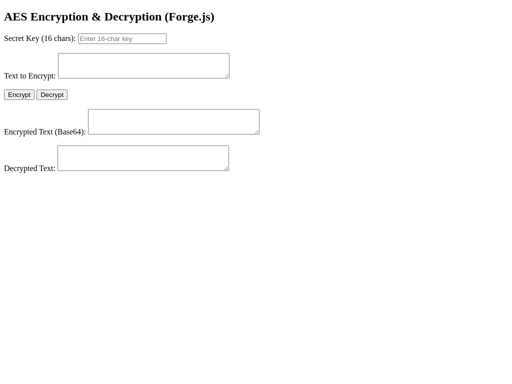 Screenshot of aes-encryption