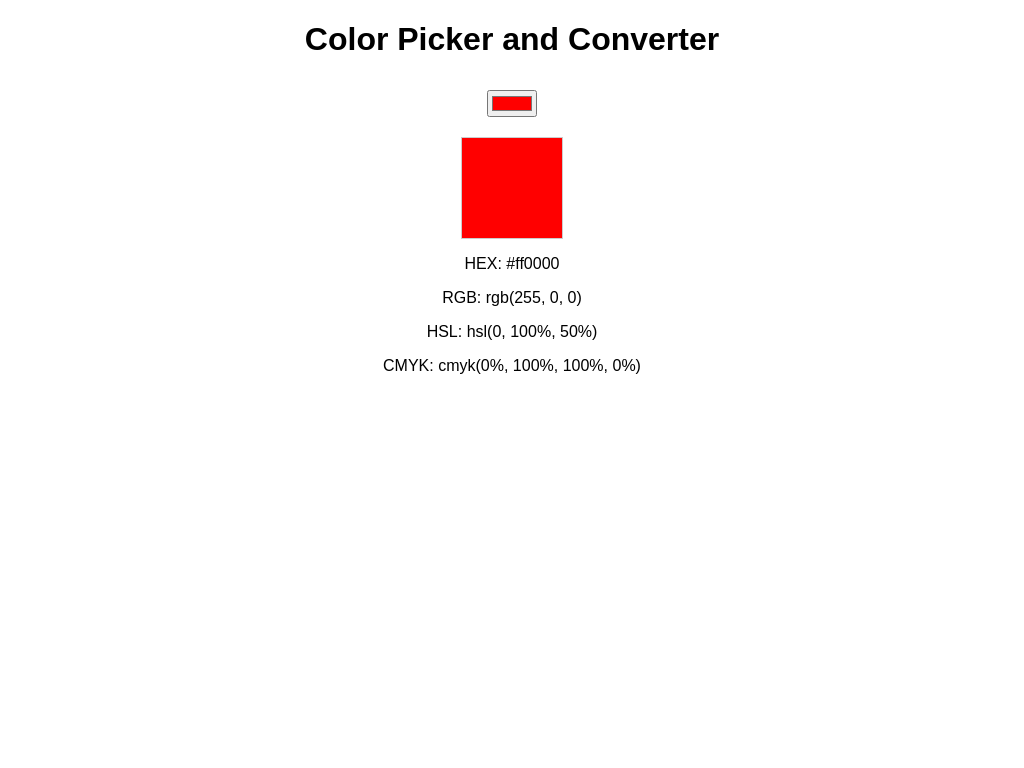 Screenshot of colorpicker
