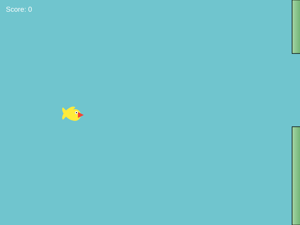 Screenshot of flappybird