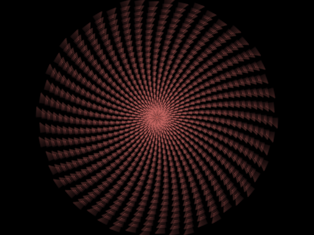 Screenshot of fractalbloom