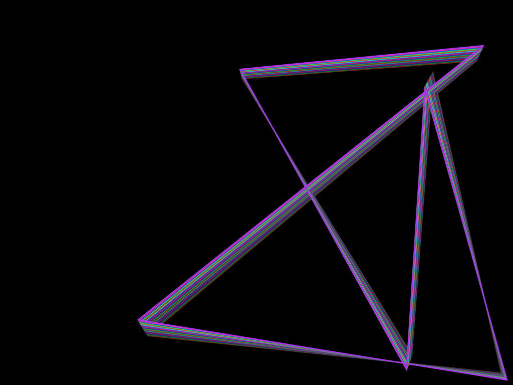 Screenshot of mystify-screensaver