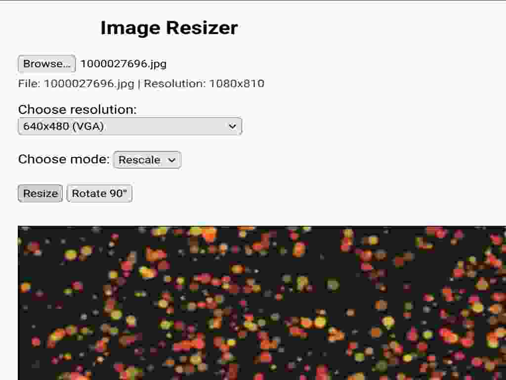 Screenshot of scalepics
